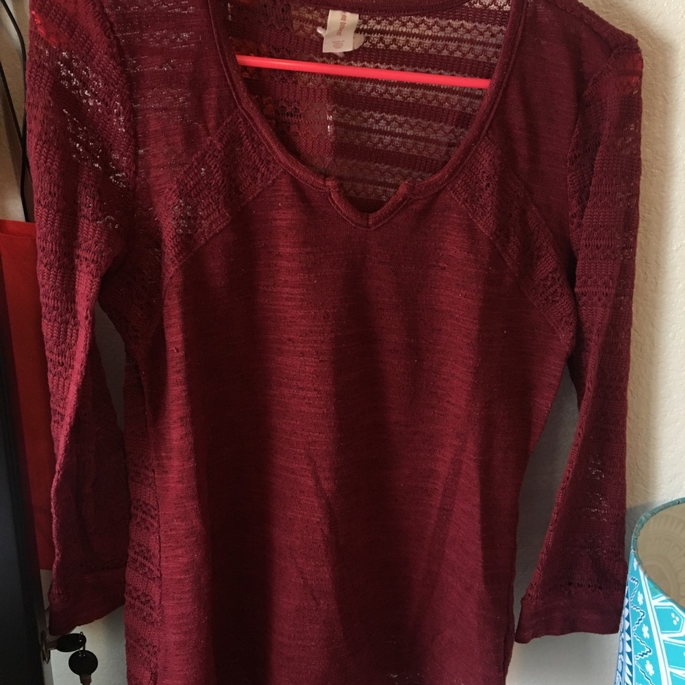 long sleeved shirt